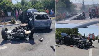 Un motociclist a murit nevinovat, la Valu lui Traian. O mașină ar fi întors pe linia continuă și i-a tăiat calea