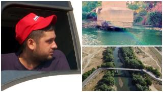 Un pod din România stă să cadă, dar oamenii își riscă zilnic viața pe el. Reacția unui șofer care trece cu TIR-ul de 12 tone, deși limita e de 7: "Păi şi pe unde să mă duc? Alt drum nu ştiu."