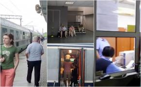 "Avem şase ore de când stăm pe bagaje". Călătorii din patru trenuri, blocaţi de ore întregi în gările din Caraş-Severin