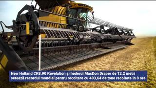 (P) AgroConcept a setat primul record de recoltare din România