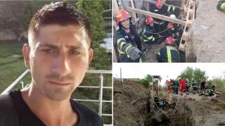 Durere imensă după moartea lui Dragoș, muncitorul îngropat de viu sub un mal de pământ: "Era un copil foarte bun, foarte sufletist"