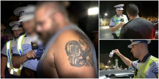 "Sunt patru pliculeţe mici. Gândeşte-te bine ce-i cu ele!". Șoferi prinși beți sau drogați la volan, după o razie de amploare în toată țara
