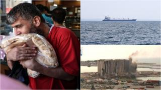 Prima navă cu cereale ucrainene a plecat din Odessa. Duce porumb în Liban, țară unde oamenii se bat pentru pâine. VIDEO