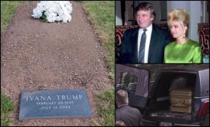Donald Trump și-a îngropat fosta soție pe terenul său de golf din New Jersey, ca să scape de taxe