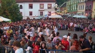 Festivalul Medieval de la Sighișoara 2022. Zeci de cavaleri şi domniţe au purtat turiştii în alte vremuri