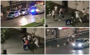Cine sunt cei cinci protagonişti ai scandalului din Sectorul 4. Tinerii şi-au împărţit pumni şi picioare în faţa unui restaurant