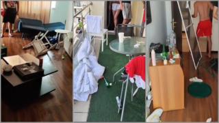 Mai mulți tineri au devastat un apartament închiriat la Mamaia. Imaginile cu urmările "distracției" au fost postate pe TikTok