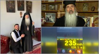 Arhiepiscopia Tomisului se leapădă de șoferul prins cu 235 km/h pe autostradă, într-o mașină în care ar fi fost și ÎPS Teodosie