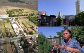Viața printre betoane. O comunitate dintr-o comună din Dolj, sub teroarea unei fabrici de pavele: "Poluare, curge cimentul de acolo, e infernal. Nu te vezi om cu om"