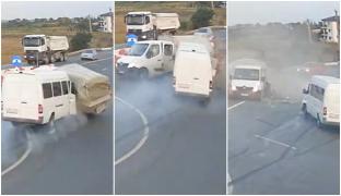 Filmul accidentului cu 9 victime din Lețcani. În urmă cu trei zile, o tragedie a avut loc în același loc