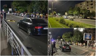 Un bucureştean a murit după ce a fost spulberat de o motocicletă. În urma impactului, şi motociclistul a fost aruncat într-o maşină parcată