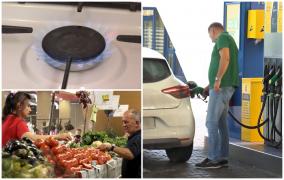 Rata inflaţiei în scădere nu ne scapă de valul de scumpiri, de la alimente la carburanţi şi energie. "Preţul rămâne la nivel ridicat"