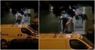 Jaf cu bolovanul filmat într-un cartier din Drobeta Turnu Severin. În mai puțin de 5 minute, hoții s-au făcut nevăzuți