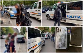 Percheziţii în Bucureşti, într-un dosar de înşelăciune şi fals. 9 persoane, reţinute după ce ar fi vândut telefoane false