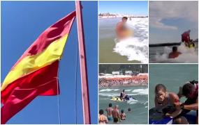 Tată şi fiică, la un pas să îşi piardă viaţa în mare la Jupiter, după ce au ignorat avertismentele salvamarilor. Pentru 12 oameni, a fost ultima baie în acest sezon