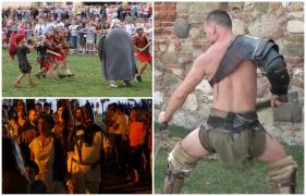 ”Am fost luat prizonier, dus la Roma”. Istoria dacilor și romanilor prinde viață pe străzile din Alba Iulia