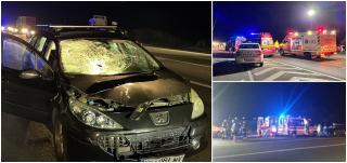 Familie spulberată pe DN1. Tatăl a murit pe loc, fetița de 11 ani s-a stins la spital, iar mama luptă să supraviețuiască
