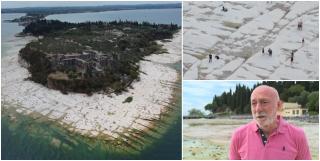 Lacul Garda, cel mai mare din Italia, dispare din cauza secetei. Linia ţărmului a dat înapoi cu 30 de metri