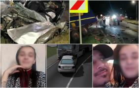 "E ultimul drum pe care îl facem împreună". Un bărbat a intrat intenţionat cu maşina sub un TIR ca să-şi ucidă fosta iubită. Femeia îşi ţinea în braţe băiatul de 3 ani