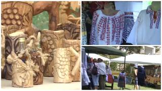 Târg al meșterilor populari din Basarabia în inima Bucuvinei. Cu cei îi așteaptă artizanii pe vizitatori