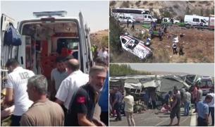 ''Parcă ar fi o zonă de război.'' Cum s-a petrecut accidentul cu 16 morţi din Turcia. Pompieri, medici şi jurnalişti, printre victime