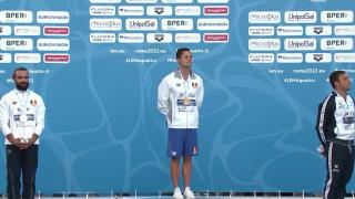 Constantin Popovici şi Cătălin Preda, aur şi argint la Campionatul European de Nataţie de la Roma