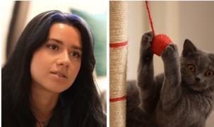 Denisa, cea mai bună prietenă a animalelor: "Recordul meu a fost 14 sau 15 într-o zi". Cât câştigă o bonă de animale