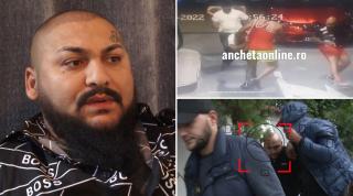 Pumni, picioare și bâte: Imagini cu bătaia pentru care Dani Mocanu este pus sub acuzare pentru tentativă la omor