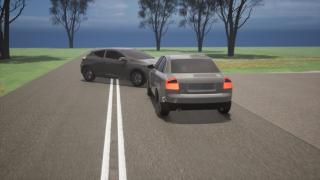 ANIMAŢIE GRAFICĂ. Manevra riscantă pentru care 5 oameni au plătit cu viaţa, în accidentul cumplit de la Frumuşani. "Au sărit motorul, roţile, tot"