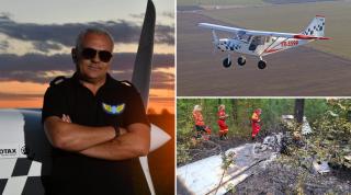 Filmul tragediei aviatice din Giurgiu. Valentin Anghel, pilot cu experiență, și o tânără de 28 de ani s-au prăbușit misterios