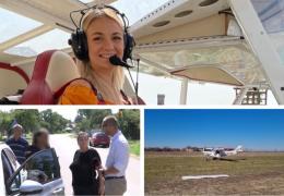 "Sunt sub sedative, sunt sub perfuzii". Rudele Georgianei sunt în stare de şoc: tânăra a pierit subit în accidentul aviatic din Giurgiu. Iubitul îi făcuse cadou zborul