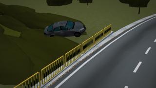 ANIMAŢIE GRAFICĂ. 5 tineri au plonjat cu maşina în râu, iar un adolescent a murit. Pasagerii, salvaţi în ultima clipă de martori