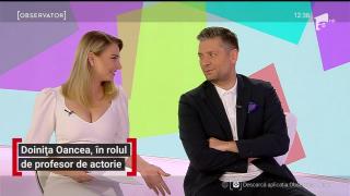 Doiniţa Oancea, despre propria şcoală de actorie, unde le împărtăşeşte copiilor din experienţa sa