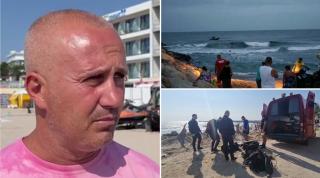 Tânăr de 25 de ani, dispărut în mare, la Eforie Nord. Salvamar: "Soția era pe mal, plângea"
