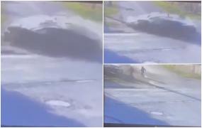 Accidentul de la Corbu, surprins în imagini. Doi oameni au murit pe loc, după ce au rămas prinşi între fiarele maşinii răsturnate. Un adolescent, în stare gravă