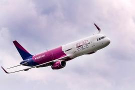 Wizz Air a anulat patru zboruri din Cluj-Napoca. Compania susține că păsările au lovit motorul unui avion