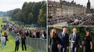 Regina Elisabeta a II-a a pornit în ultima ei călătorie, spre inima Regatului Unit. Gest simbolic făcut de Prințul William, pentru Harry