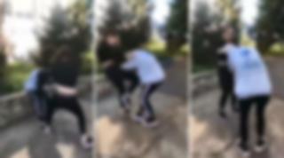 Adolescentă snopită în bătaie de către o tânără bătăușă, ziua în amiaza mare, în Drobeta-Turnu Severin