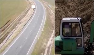 Lucrările la Centura de sud a Craiovei bat pasul pe loc. Pe lungimea șoselei e pustiu, iar în șenilele excavatoatelor au răsărit buruieni