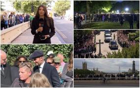 Funeraliile Reginei Elisabeta a II-a au paralizat Londra. David Beckham, surprins stând la coada kilometrică pentru a-i aduce un ultim omagiu suveranei