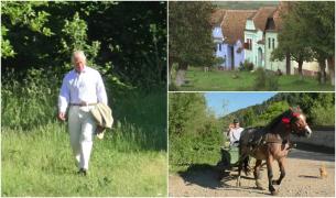 Regele Charles a pus Viscri pe harta turismului internaţional. Mărturiile localnicilor care l-au întâlnit: ''Am zis că e un vis''
