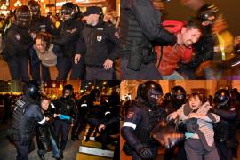 "Trimiteţi-l pe Putin în tranșee!” 1300 de protestatari arestaţi în 40 de oraşe în Rusia. Cum au reacționat rușii la mobilizarea lui Putin