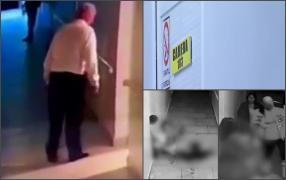 Filmul tulburătoarei crime din azilul de bătrâni din Călărași. Agresorul a fost închis 15 ani pentru că și-a ucis soția. Acum a omorât din nou pentru o felie de salam