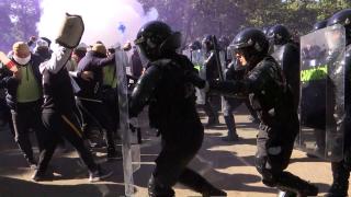 Exerciţiu comun de pregătire pentru jandarmii români şi carabinierii din Republica Moldova, în Galaţi