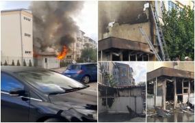 Peste 400 de elevi şi 25 de profesori s-au autoevacuat, după ce un incendiu a izbucnit la chioşcul din curtea unei şcoli din Hunedoara