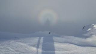 Fenomen rar, surprins de un grup de turişti pe Pietrosul Rodnei: "Vai, ce tare! Nu l-am văzut înainte"