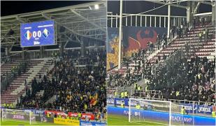 Incidente între suporteri înainte de meciul România - Bosnia și Herțegovina