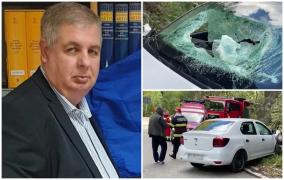 Cine era şoferul ucis de un bolovan prăbuşit în Defileul Jiului. Venise din Spania, pentru o pomană, dar a "întâlnit" moartea în România