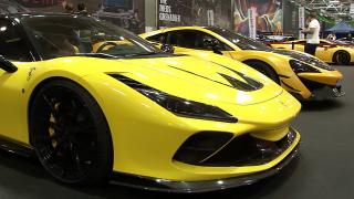 Salonul Auto din Bucureşti 2022. Pasionaţii de bijuterii pe 4 roţi au venit să admire bolizii de sute de mii de cai putere