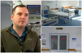 Spital cu dotări moderne şi investiţii de milioane de euro, dar fără medici. "La ATI avem unul singur, până la ora 15"